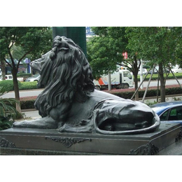 故宫铜狮子雕塑厂-怡轩阁雕塑-湘潭铜狮子雕塑厂