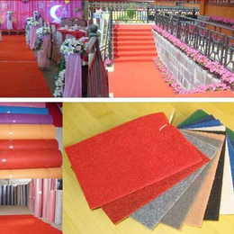 大红平面展览地毯、森泰环保(在线咨询)、广西地毯