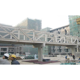 钢结构天桥承建,宏冶钢构客户至上,阳江钢结构天桥