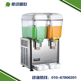 北京双缸果汁机冷热双缸饮料机全自动果汁机