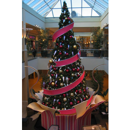 异性圣诞树(图)-大型圣诞树定做加工-大型圣诞树定做