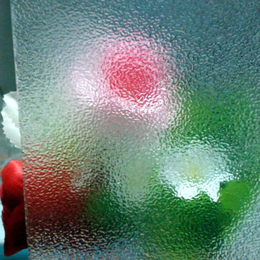 生产加工透明压花玻璃 海棠花玻璃缩略图