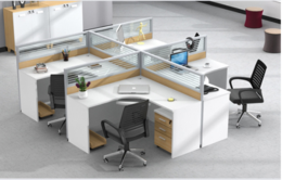 郑州办公桌销售屏风工位带柜工位桌厂家*办公家具以旧换新