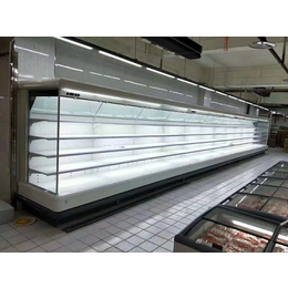 河南超市商场供应风幕柜保鲜柜水果饮料柜定制