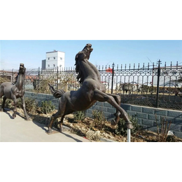 定制玻璃钢马,广西玻璃钢马,恒保发铜雕(查看)