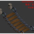 电泳黑漆圆环铁链 栏杆围栏桥梁防护护栏链条质量佳缩略图1