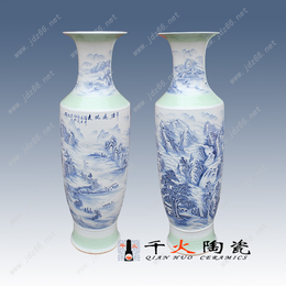 景德镇青花大花瓶生产厂家陶瓷花瓶批发价格