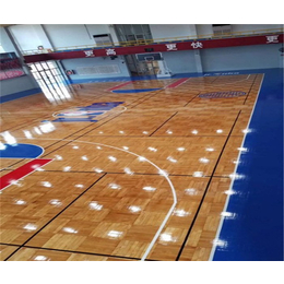 橡木篮球木地板,篮球木地板,洛可风情运动地板(在线咨询)
