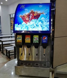 北京自助餐可乐饮料机生产厂家全自动碳酸饮料机价格可乐糖浆配送