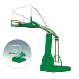 海北液压篮球架|冀中资讯|社区用电动液压篮球架