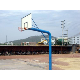 小区广场用固定篮球架厂家、铜陵固定篮球架、冀中体育