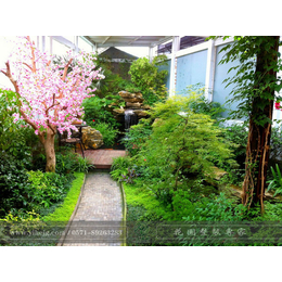 一禾园林、中式庭院景观设计、庭院景观
