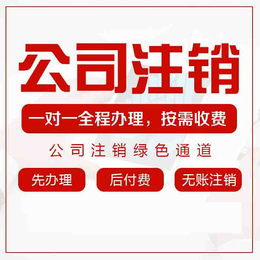 重庆垫江公司法人注销 重庆合川怎样注销营业执照一对一全程办理