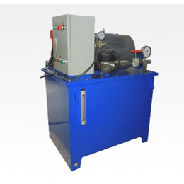 电动泵油压增压动力单元_特力得大流量型电动泵站