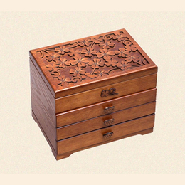 酸枝木实木珠宝盒,实木珠宝盒包装厂,智合木业、木制首饰盒