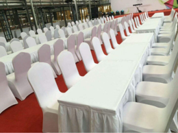长条桌大量现货折叠桌宴会椅提供中
