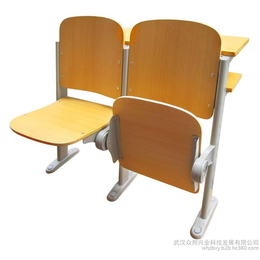 武汉校用家具生产厂家*固定排椅 学生课桌椅 阶梯教室课桌椅GK1205
