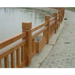 混凝土仿木栏杆-合肥仿木栏杆-安徽美森仿木栏杆