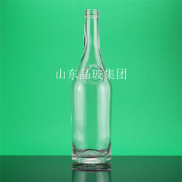 黑河玻璃酒瓶|磨砂口玻璃酒瓶|山东晶玻
