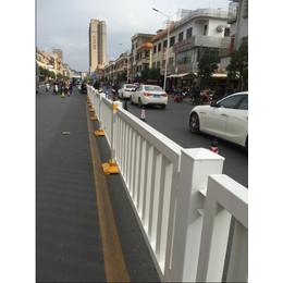 深圳白色市政护栏 汕头工字钢护栏 生产道路护栏H型钢护栏价格