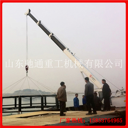 2-5小型船吊多少钱 船用吊车折臂吊 船用甲板起重机图片