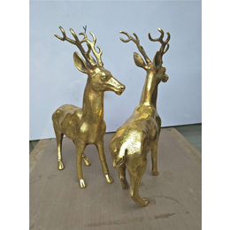 铜雕鹿,景观铜雕塑铸造厂,公园铜雕鹿