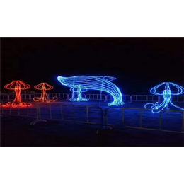 led灯光造型、湖北灯光节、东胜天地