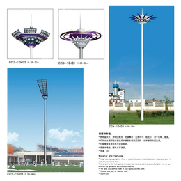 升降式灯杆 15-25米 定制生产 整体镀锌喷塑 保质保量