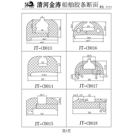 船艇护舷条质量、船艇护舷条、金涛橡胶(查看)