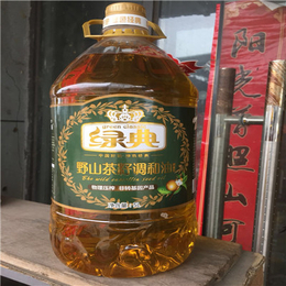 绿典野山茶籽调和油  5L