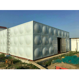 潍坊力源不锈钢水箱厂家 定制消防水箱 圆形水箱 品质保证