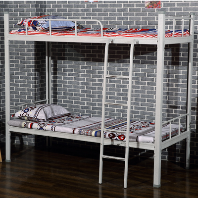 上下铺铁架床学生员工宿舍高低床成人双层床