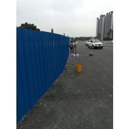 2019新型彩钢隔离围蔽 道路施工铁皮围挡 建筑工地临时围栏