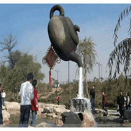 卡帕奇悬空茶壶价格(图)-天壶流水的工程照片-泉州流水天壶