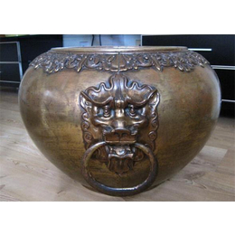 世隆雕塑-上海铸铜水缸定做