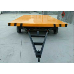 双向引牵平板拖车  牵引式平板车价位 平板拖车厂家规格