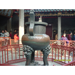宜春大型铸铁香炉-怡轩阁铜雕制作-大型铸铁香炉价格