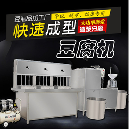 山东鲜豆家大型全自动快速成型豆腐机设备