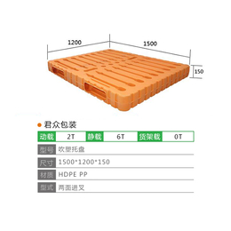 驻马店吹塑托盘-君众包装-驻马店吹塑托盘厂家