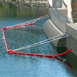 科罗普 平凉市河道夹网拦污浮体 警示浮* 河塘两半式浮筒