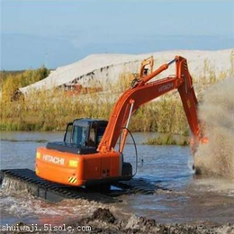 水上挖掘机出租租赁全国各地出租水上两用挖掘机