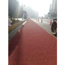 彩色颗粒防滑路面-温州弘康彩色路面-滁州彩色防滑路面