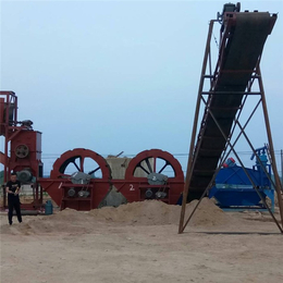 重庆大型轮式洗砂机产量厂家*