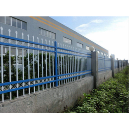杭州铁栅栏围墙-宏特金属丝网-铁栅栏围墙多少钱一平米