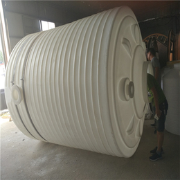 15吨塑料桶滚塑立式大型白色储罐雨水收集水箱图