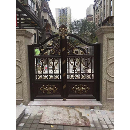 点*庭院大门-重庆首席工匠铝艺批发-庭院大门价格