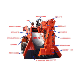 玖博扒渣机(图)-轮式矿用扒渣机-攀枝花矿用扒渣机