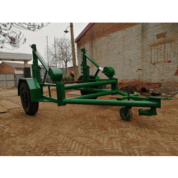 亳州市3吨小型拖车单排轮子版拖车