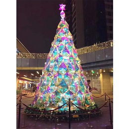 重庆发光圣诞树-久誉工艺品-发光水晶球圣诞树