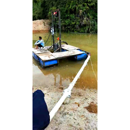  搅拌器淤泥泵 清淤船配套搅吸式潜水淤泥泵